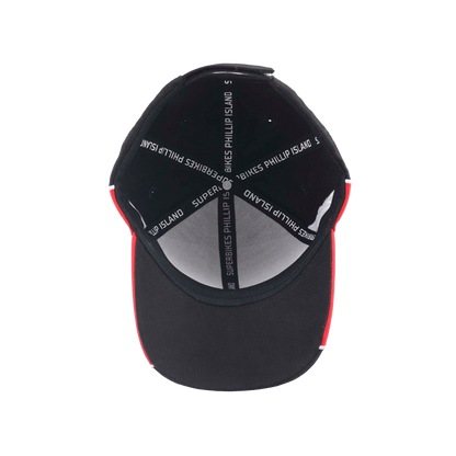 2026 Panel Cap [blk/red]
