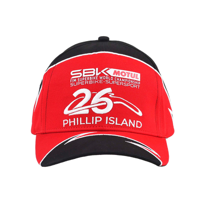 2026 Panel Cap [blk/red]