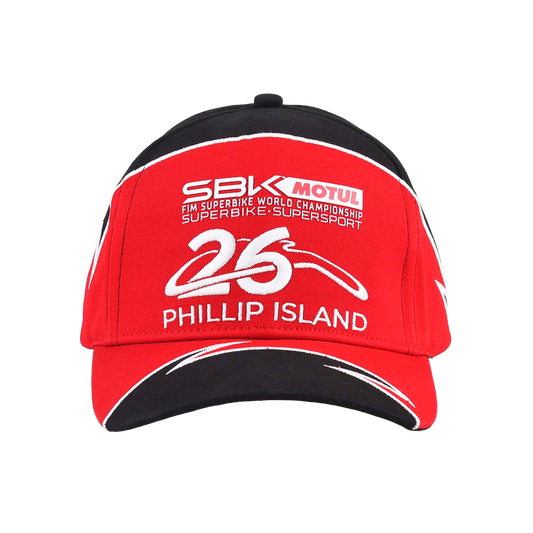 2026 Panel Cap [blk/red]