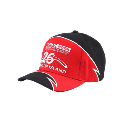 2026 Panel Cap [blk/red]