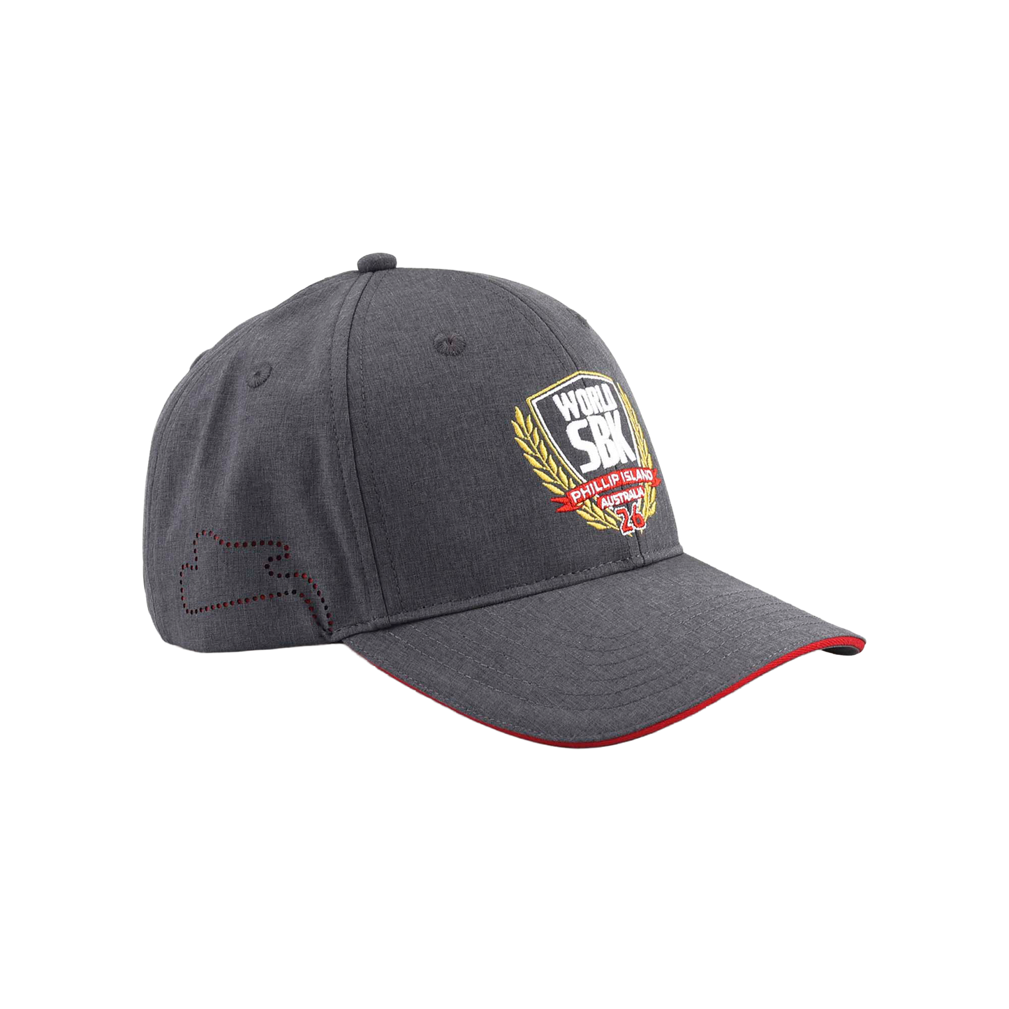 2026 Laser Cut Cap [gry]