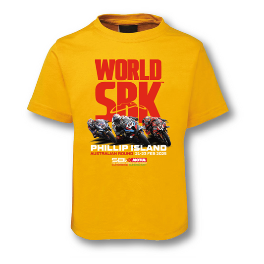 2025 Kids Poster Tee [gld]