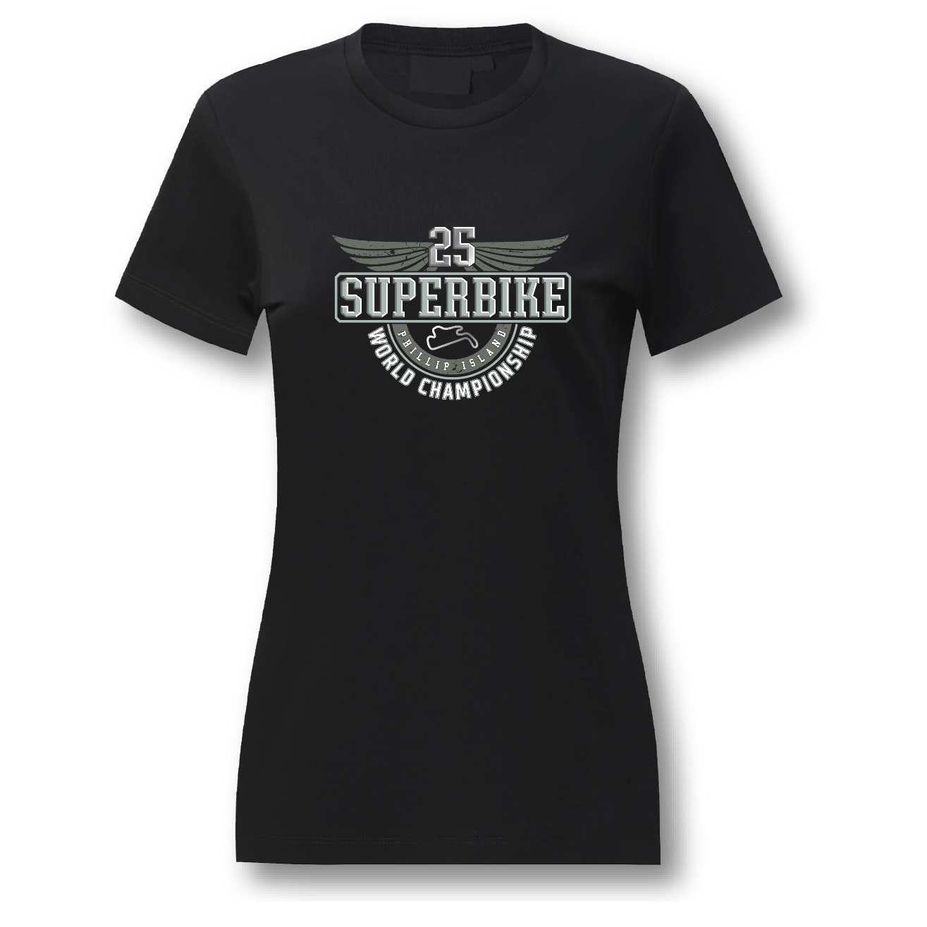 2025 Ladies Wings Tee [blk]