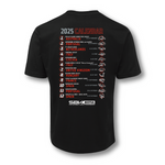 2025 Calendar Tee [blk]