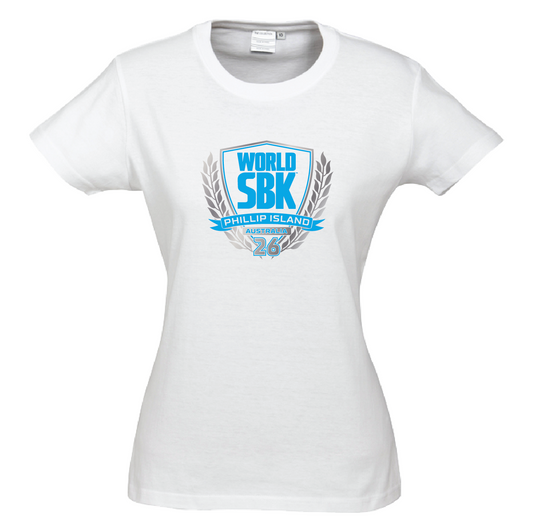2026 Ladies Shield Tee [wht]