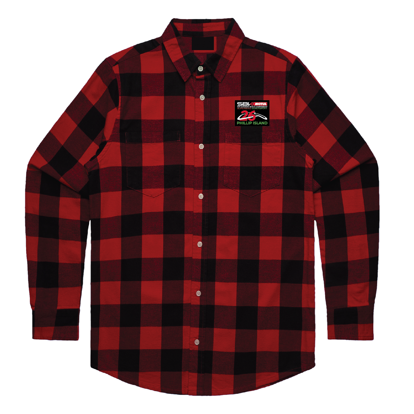 2026 Flannel Shirt [red_blk]