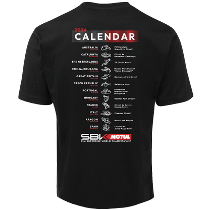 2024 Mens Calendar Tee [blk]