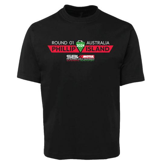2024 Mens Wedge Tee [blk]